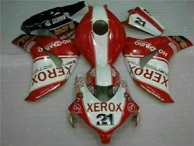 Rot Xerox 21 08-11 CBR1000RR Motorrad Verkleidung