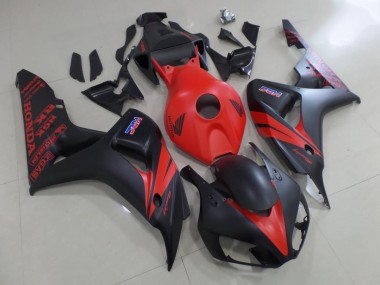 Rot und Matt Schwarz 06-07 CBR1000RR Motorrad Verkleidung