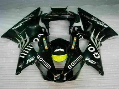 Schwarz 00-01 YZF R1 Motorrad Verkleidungen
