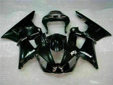 Schwarz 00-01 YZF R1 Motorrad Vollverkleidung