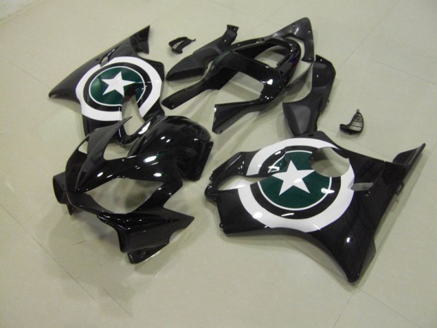 Schwarz 01-03 CBR600 F4i Motorrad Verkleidungen Schwarz 01-03 CBR600 F4i Motorrad Verkleidungen