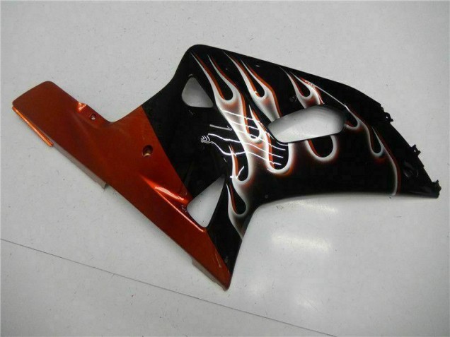Schwarz 01-03 GSXR 600/750 Motorrad Verkleidungen Schwarz 01-03 GSXR 600/750 Motorrad Verkleidungen
