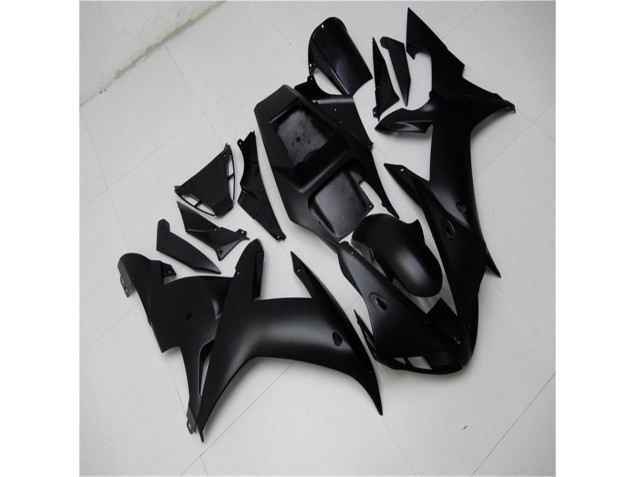 Schwarz 02-03 YZF R1 Motor Verkleidung
