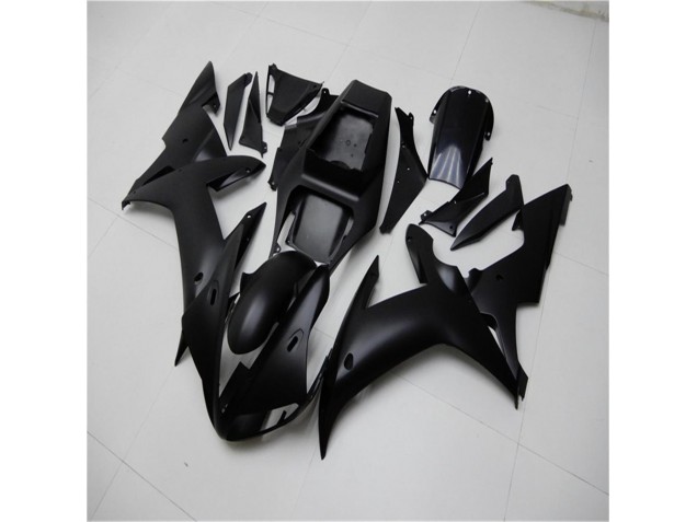 Schwarz 02-03 YZF R1 Motor Verkleidung