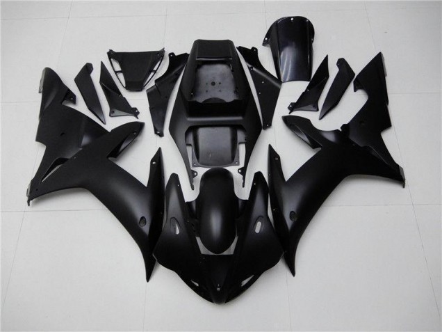 Schwarz 02-03 YZF R1 Motor Verkleidung