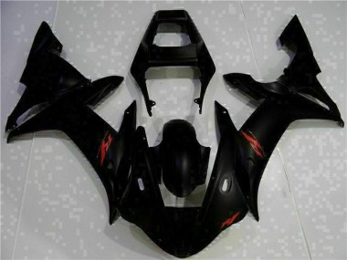 Schwarz 02-03 YZF R1 Motorrad Verkleidungen & Plastik