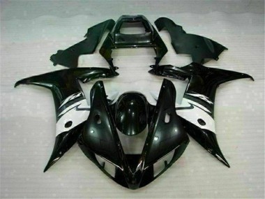 Schwarz 02-03 YZF R1 Motorrad Vollverkleidung