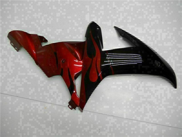 Schwarz 02-03 YZF R1 Motorradverkleidung Plastik Kits Schwarz 02-03 YZF R1 Motorradverkleidung Plastik Kits