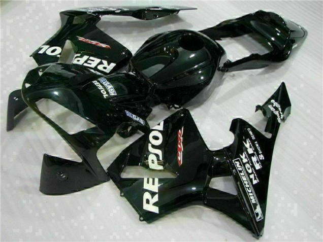 Schwarz 03-04 CBR600RR Motor Verkleidung