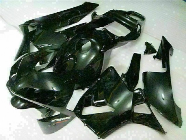 Schwarz 03-04 CBR600RR Motorrad Verkleidung & Plastik