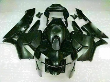 Schwarz 03-04 CBR600RR Motorrad Verkleidung & Plastik