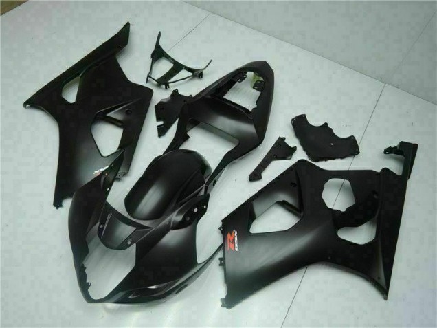 Schwarz 03-04 GSXR 1000 Motorrad Verkleidung Schwarz 03-04 GSXR 1000 Motorrad Verkleidung