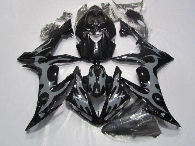 Schwarz 04-06 YZF R1 Motorrad Verkleidung Komplett Sets