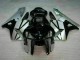 Schwarz 05-06 CBR600RR Motorradverkleidung Plastik Kits