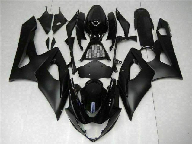 Schwarz 05-06 GSXR 1000 Motorrad Verkleidung Schwarz 05-06 GSXR 1000 Motorrad Verkleidung