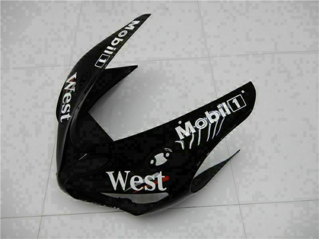 Schwarz 05-06 ZX6R Motorrad Verkleidung Komplett Sets