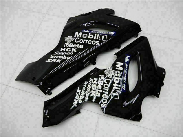 Schwarz 05-06 ZX6R Motorrad Verkleidung Komplett Sets