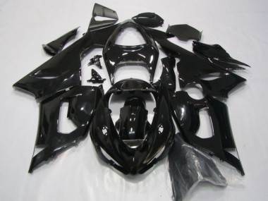 Schwarz 05-06 ZX6R Motorrad Verkleidung