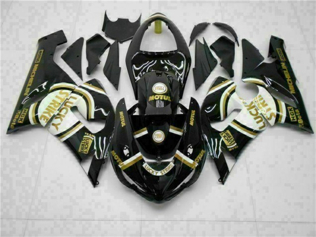 Schwarz 05-06 ZX6R Motorrad Verkleidung & Plastik Schwarz 05-06 ZX6R Motorrad Verkleidung & Plastik