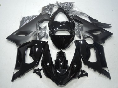 Schwarz 05-06 ZX6R Motorrad Vollverkleidung & Plastik