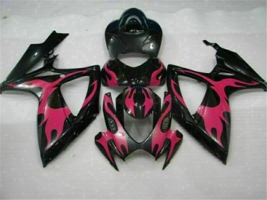 Schwarz 06-07 GSXR 600/750 Motor Verkleidung