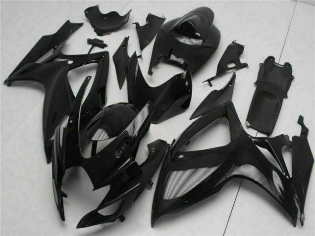 Schwarz 06-07 GSXR 600/750 Motor Verkleidungen Schwarz 06-07 GSXR 600/750 Motor Verkleidungen
