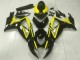 Schwarz 06-07 GSXR 600/750 Motor Vollverkleidung