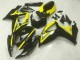 Schwarz 06-07 GSXR 600/750 Motorrad Verkleidung & Plastik