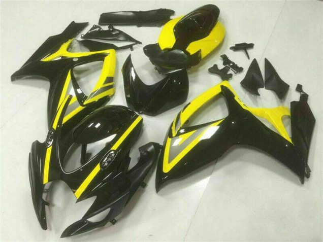 Schwarz 06-07 GSXR 600/750 Motorrad Verkleidungen Schwarz 06-07 GSXR 600/750 Motorrad Verkleidungen