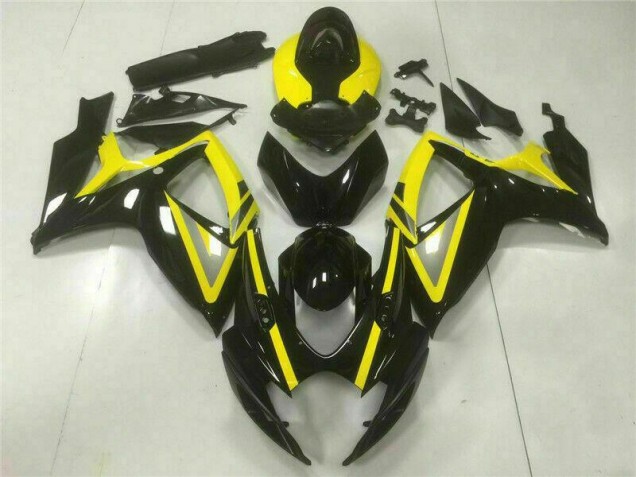 Schwarz 06-07 GSXR 600/750 Motorrad Verkleidungen Schwarz 06-07 GSXR 600/750 Motorrad Verkleidungen