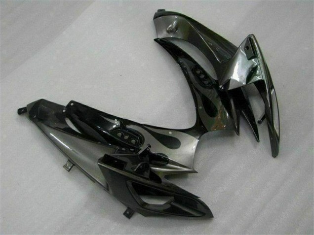 Schwarz 06-07 GSXR 600/750 Motorrad Verkleidungen & Plastik Schwarz 06-07 GSXR 600/750 Motorrad Verkleidungen & Plastik