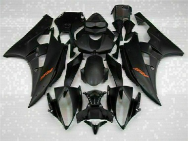 Schwarz 06-07 YZF R6 Motor Verkleidungen