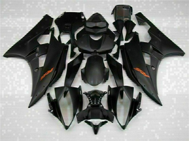Schwarz 06-07 YZF R6 Motor Verkleidungen