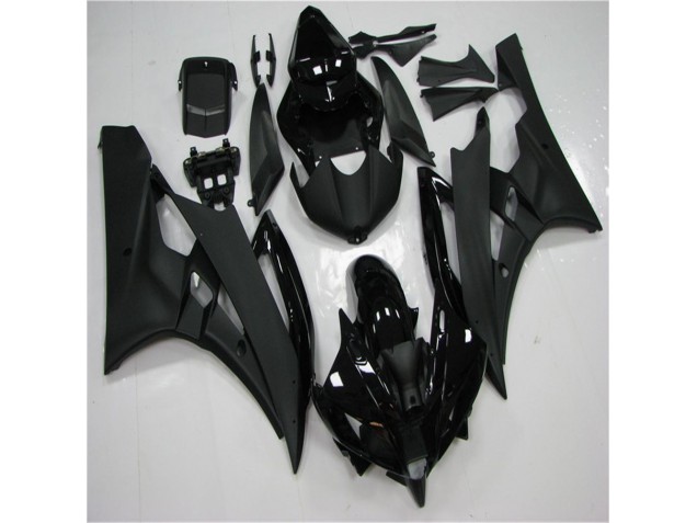Schwarz 06-07 YZF R6 Motorrad Verkleidung & Plastik Schwarz 06-07 YZF R6 Motorrad Verkleidung & Plastik