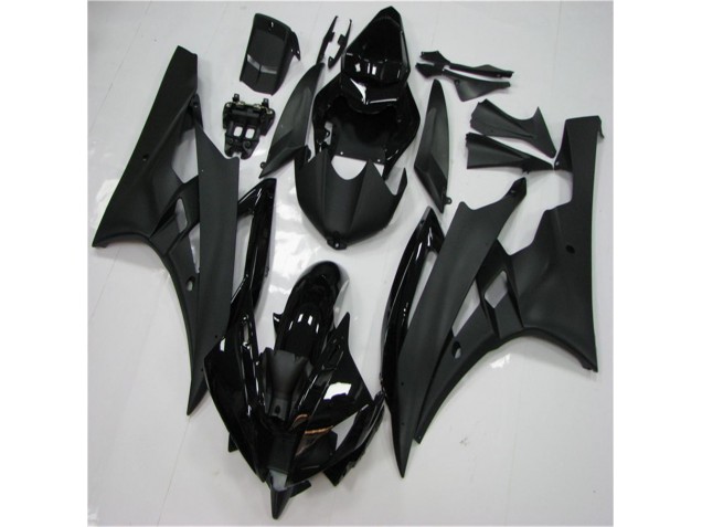 Schwarz 06-07 YZF R6 Motorrad Verkleidung & Plastik Schwarz 06-07 YZF R6 Motorrad Verkleidung & Plastik