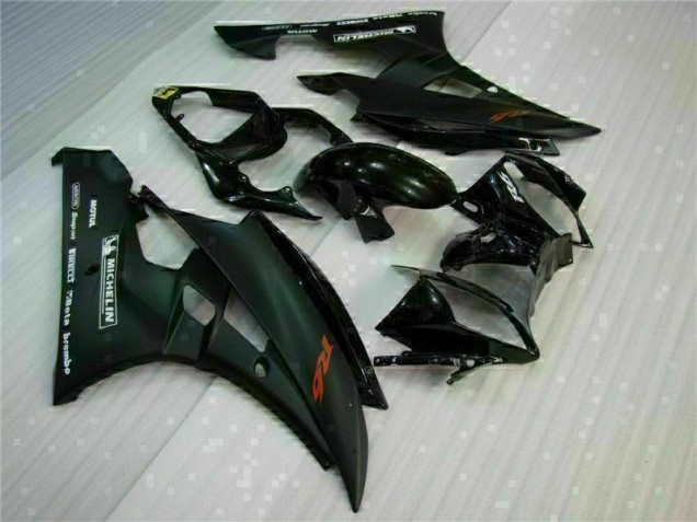 Schwarz 06-07 YZF R6 Motorrad Vollverkleidung & Plastik
