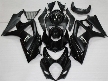 Schwarz 07-08 GSXR 1000 Motorrad Verkleidung Komplett Sets