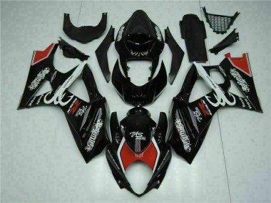 Schwarz 07-08 GSXR 1000 Motorrad Verkleidung
