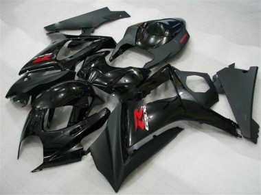 Schwarz 07-08 GSXR 1000 Motorrad Verkleidung & Plastik
