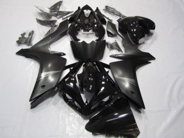 Schwarz 07-08 YZF R1 Motorrad Verkleidung & Plastik