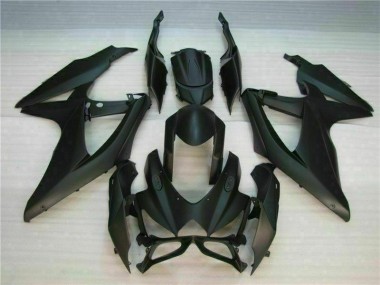 Schwarz 08-10 GSXR 600/750 Motorrad Verkleidung