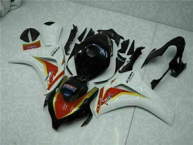 Schwarz 08-11 CBR1000RR Motorrad Vollverkleidung & Plastik