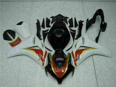 Schwarz 08-11 CBR1000RR Motorrad Vollverkleidung & Plastik