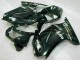 Schwarz 08-12 EX250 Motorrad Verkleidung Komplett Sets