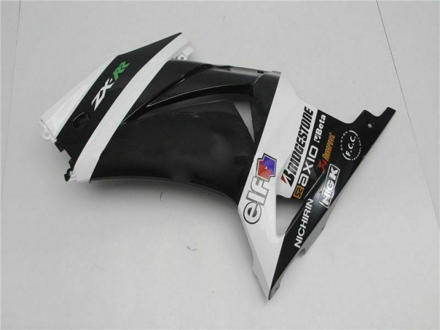 Schwarz 08-12 EX250 Motorrad Verkleidung Schwarz 08-12 EX250 Motorrad Verkleidung