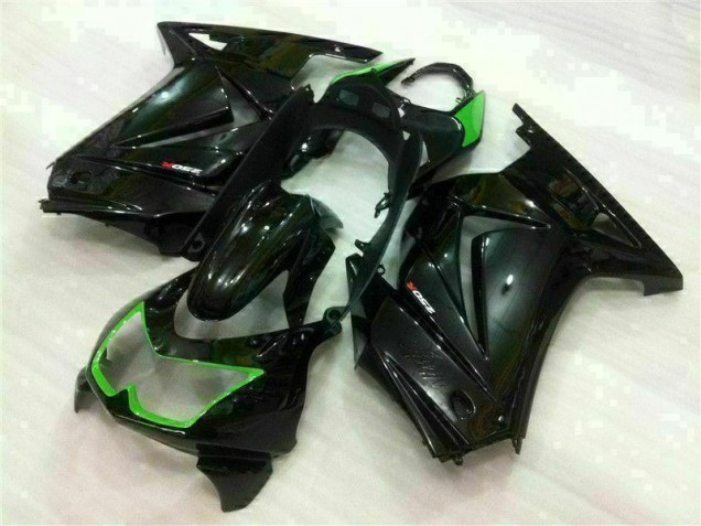 Schwarz 08-12 EX250 Motorrad Verkleidung & Plastik Schwarz 08-12 EX250 Motorrad Verkleidung & Plastik