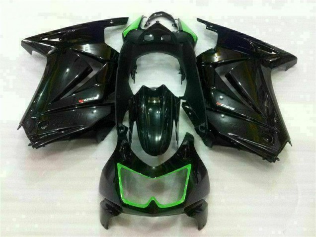 Schwarz 08-12 EX250 Motorrad Verkleidung & Plastik Schwarz 08-12 EX250 Motorrad Verkleidung & Plastik