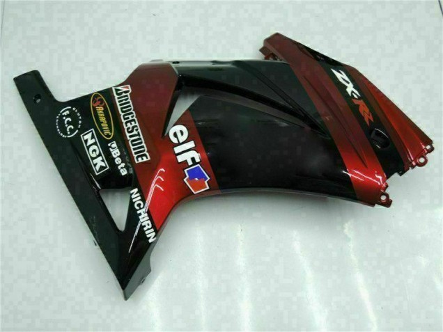 Schwarz 08-12 EX250 Motorrad Verkleidungen Schwarz 08-12 EX250 Motorrad Verkleidungen