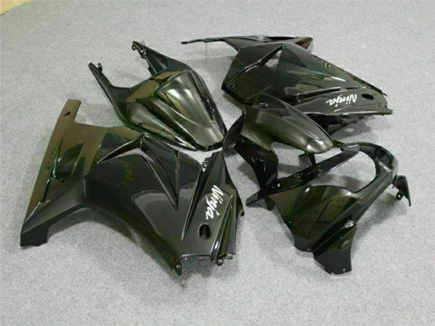 Schwarz 08-12 EX250 Motorrad Vollverkleidung