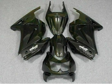 Schwarz 08-12 EX250 Motorrad Vollverkleidung